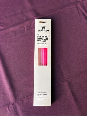 STANLEY 4pack Quencher Tumbler Straws. Brand New.